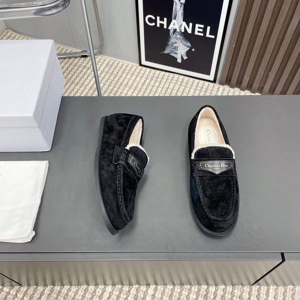 CD Loafer In Black Suede 996005