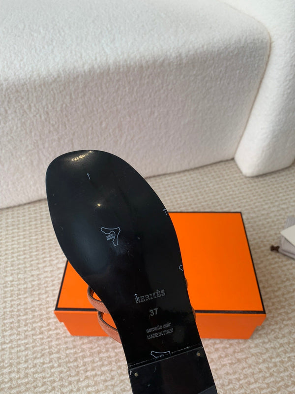 SANDALI GEORGIA IN PELLE DI VITELLO MISTA MARRONE NERO