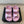 DAD SANDAL IN BRIGHT PINK FABRIC WITH SEQUINS