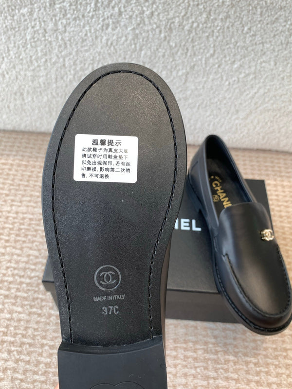 CC 25S Loafer Black Calfskin