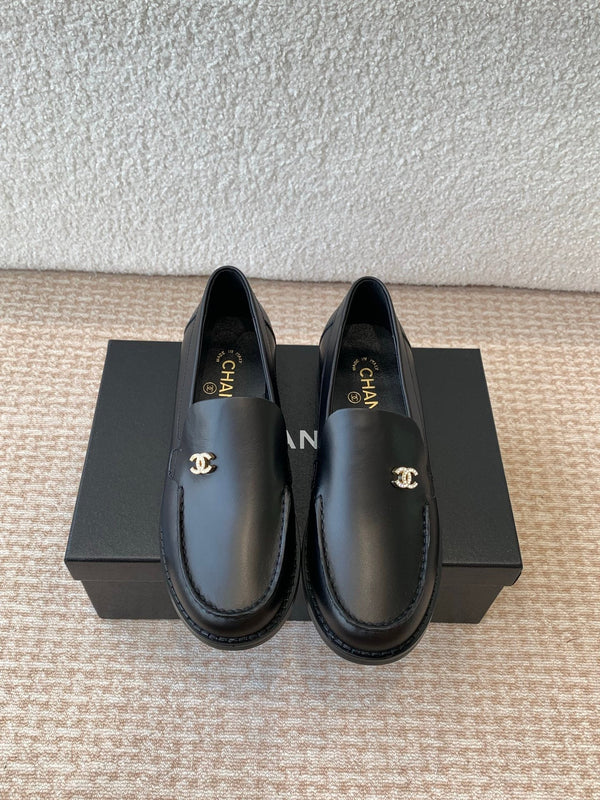 CC 25S Loafer Black Calfskin
