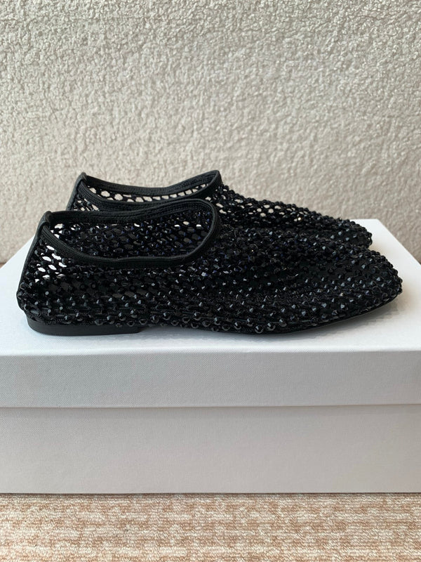 Ballerine CL 25 in rete nera Hot Diamond 345529