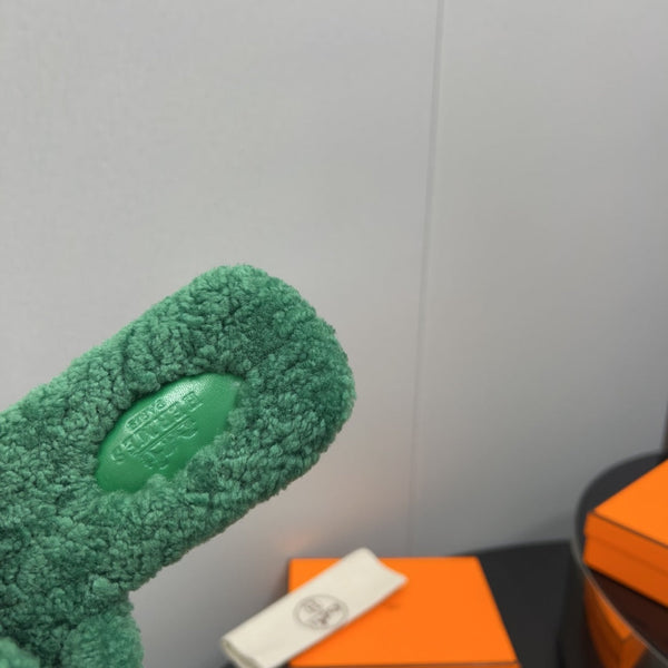 HM Oran Sandal Castleton Green Wool 952328