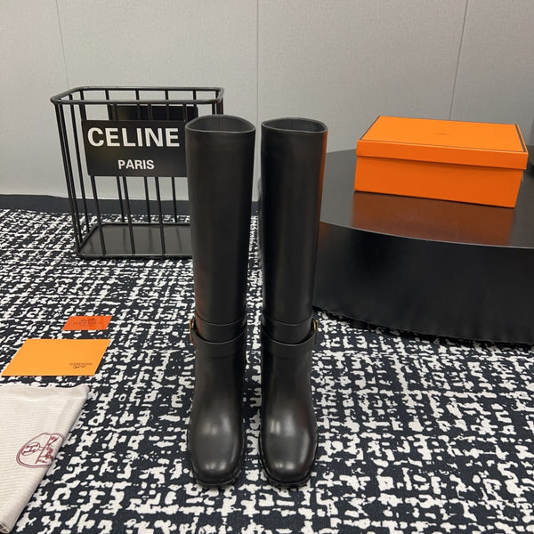 HM Justine 50 Boot Black Cowhide 952361