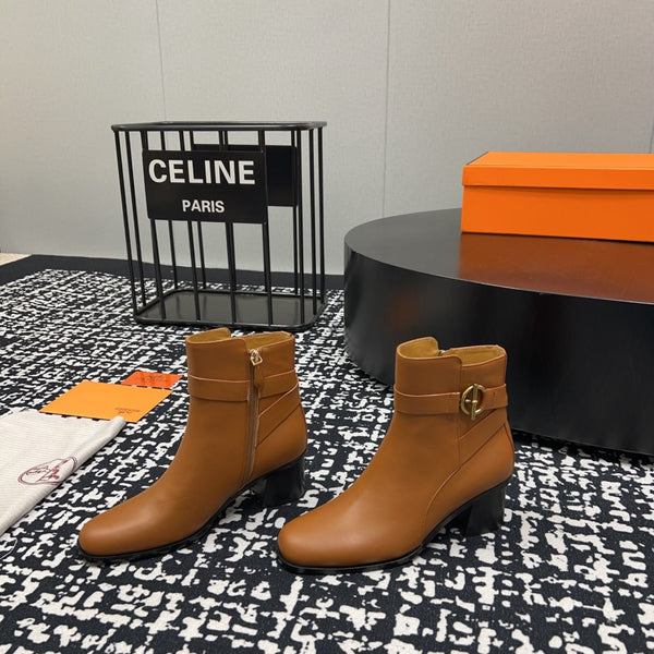 HM Jill 60 Ankle Boot Brown Cowhide 968799