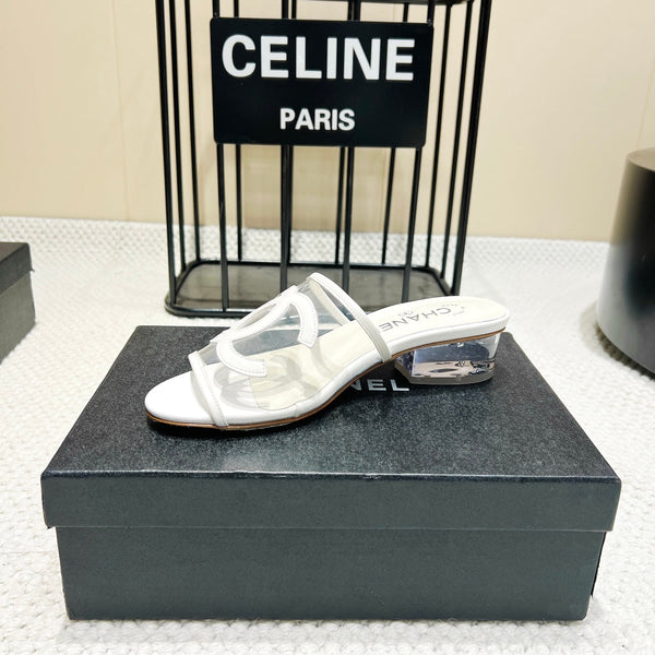 CC 25 Mule 3cm PVC Calfskin
