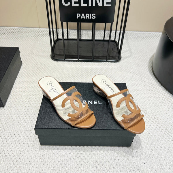 CC 25 Mule 3cm PVC Calfskin