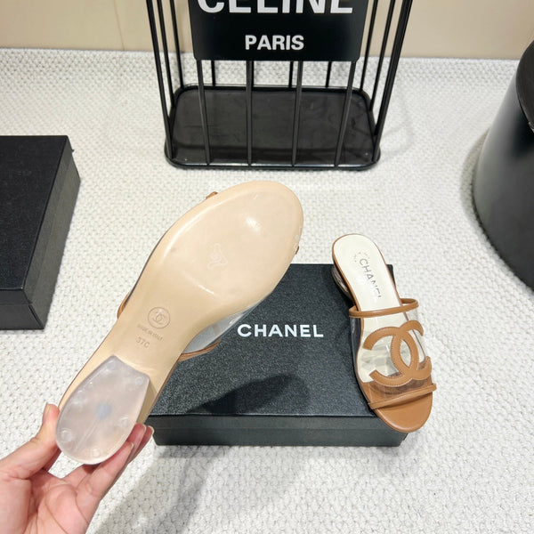 CC 25 Mule 3cm PVC Calfskin