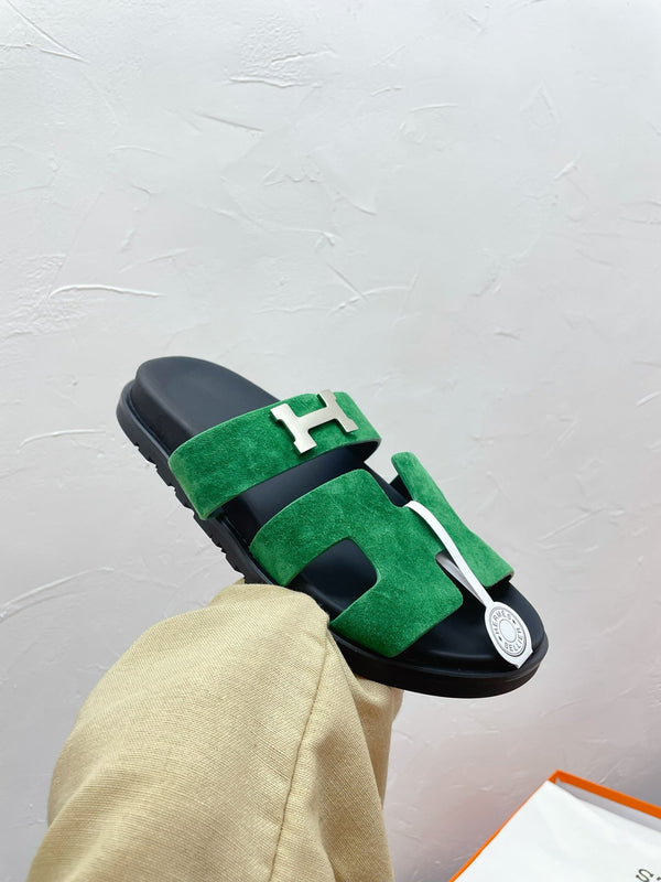 SANDALO CYPRUS IN CAMOSCIO OCEAN CON FIBBIA H