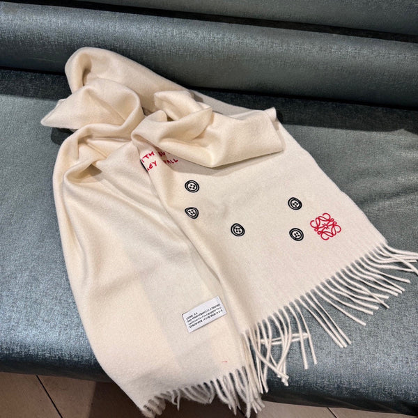 SCIARPA 180 CM IN CASHMERE BIANCO 413881