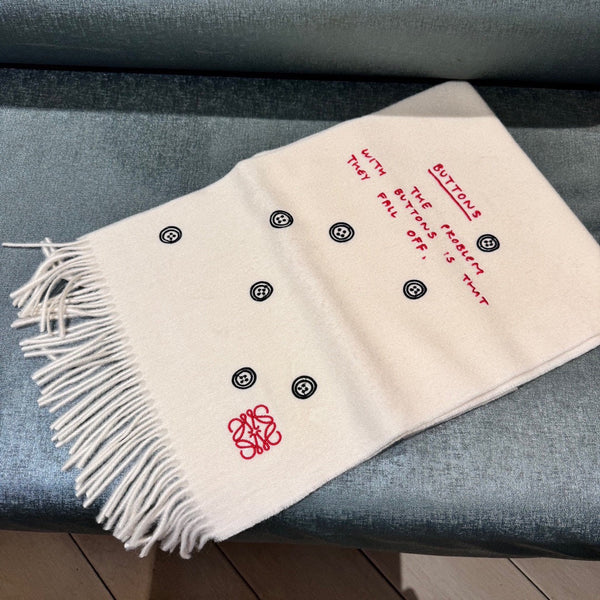 SCIARPA 180 CM IN CASHMERE BIANCO 413881