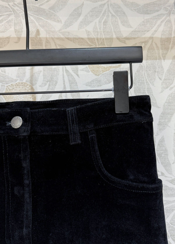 Prada Skirt Black Velvet