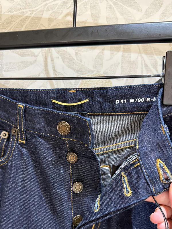 YSL Jean Dark Blue Cotton