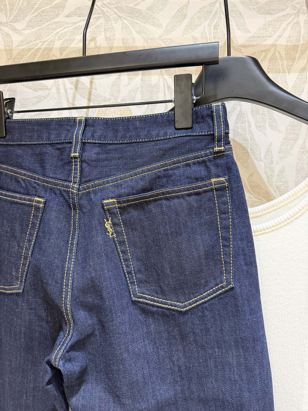YSL Jean Dark Blue Cotton