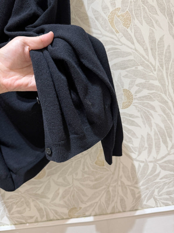 Cardigan YSL in lana nera