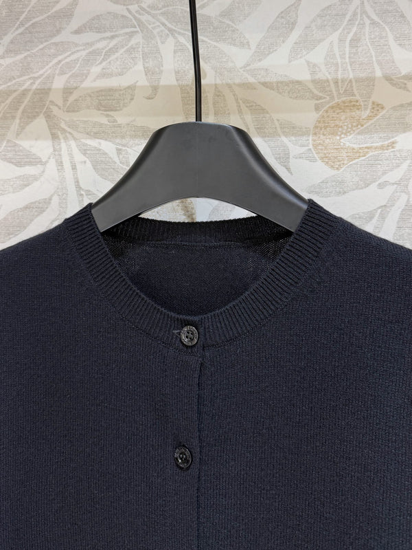 Cardigan YSL in lana nera