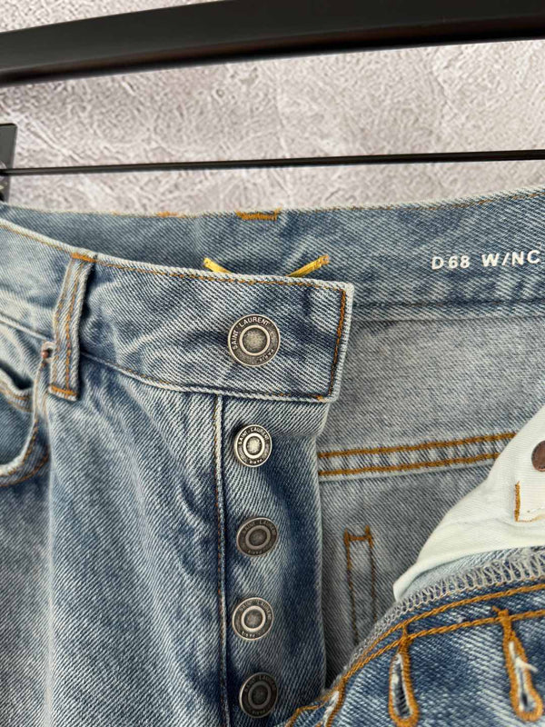 YSL Jean Light Blue Cotton