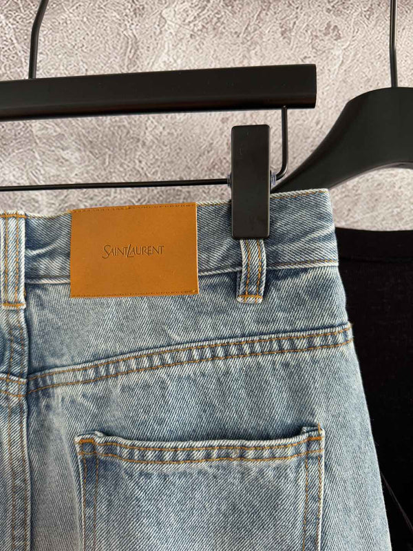 YSL Jean Light Blue Cotton