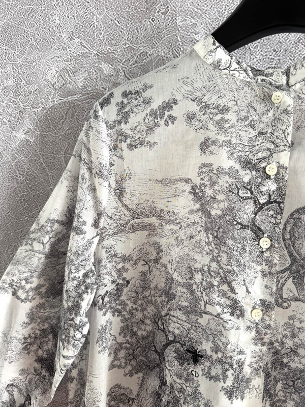 Maglietta CD in cotone grigio