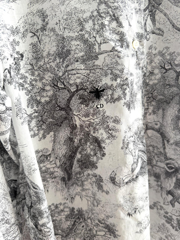 Maglietta CD in cotone grigio