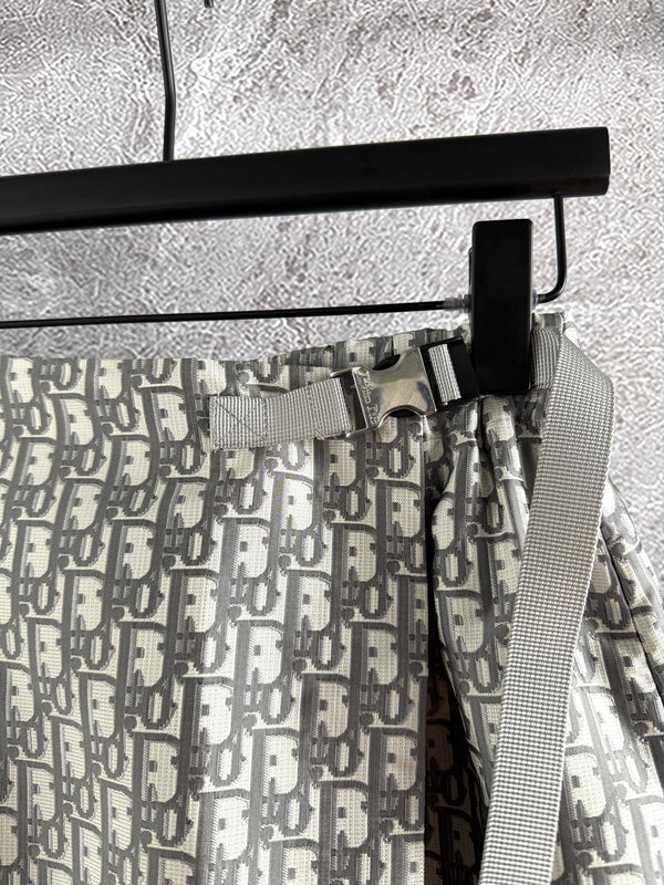 CD Monogram Culottes Gray mix Beige Polyester