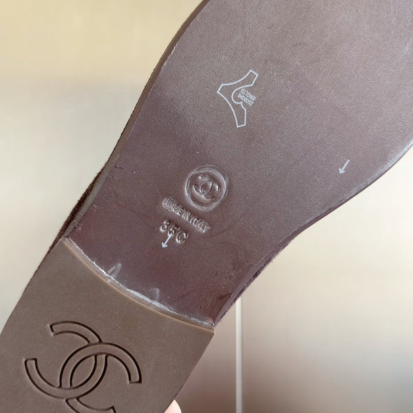 CC Moccasins 15mm Light Purple Suede