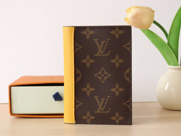LV M82862 Passport Holder Yellow Monogram Canvas 224117