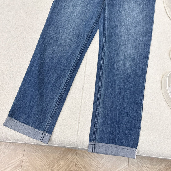 CD 25 Straight Jeans Blue Cotton 591803