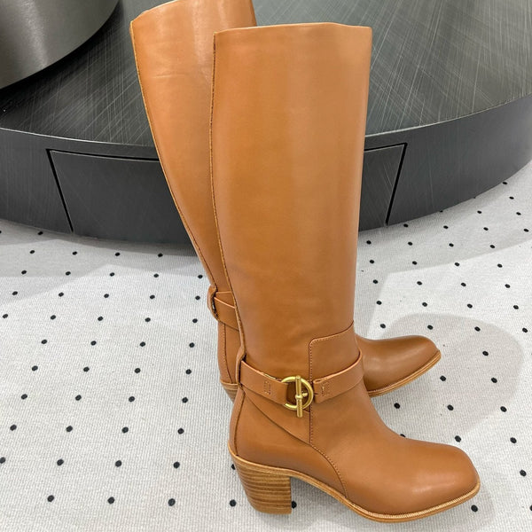 HM Justine 60 Stivale Marrone Pelle di Vacchetta 954915