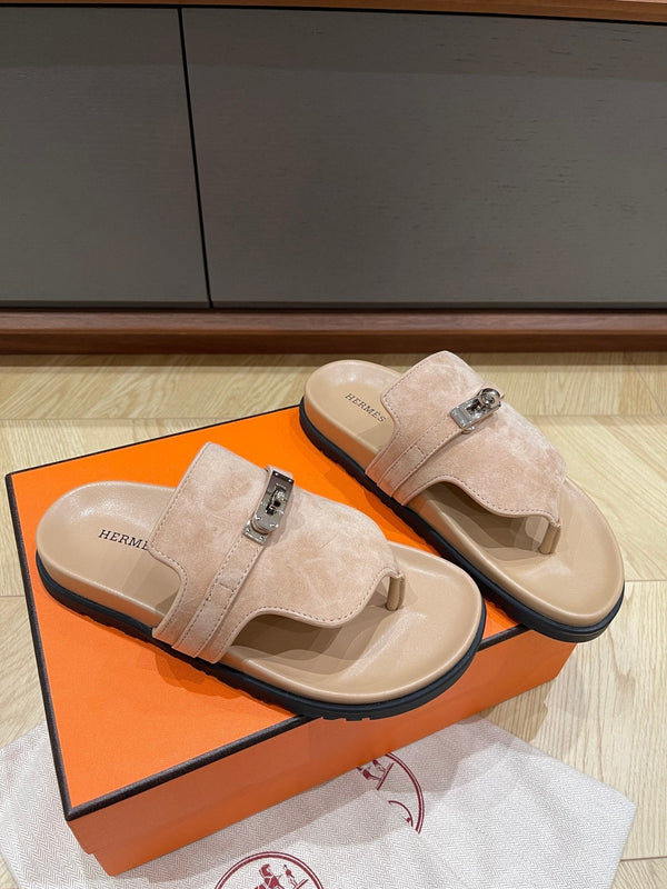 HM 25 Empire Sandal Calfskin and Suede 245689