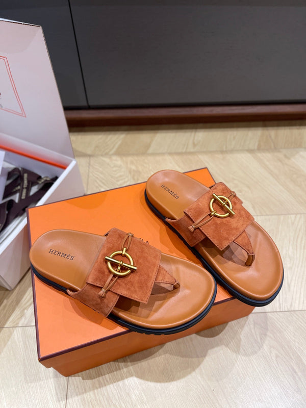 HM 25 Joyce Sandal Calfskin and Rubber 245695