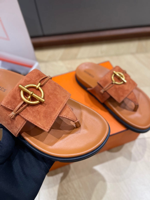 HM 25 Joyce Sandal Calfskin and Rubber 245695