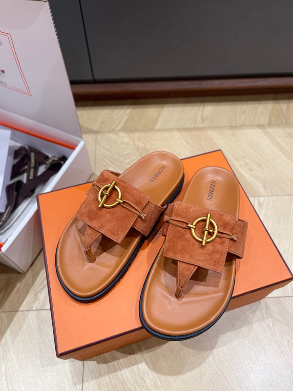 HM 25 Joyce Sandal Calfskin and Rubber 245695