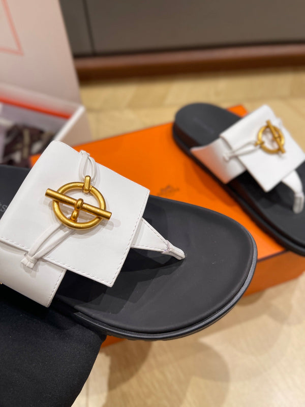 HM 25 Joyce Sandal Calfskin and Rubber 245695