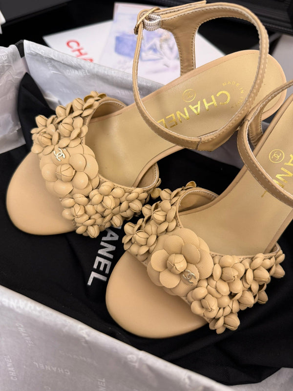 CC 25 Slingback Beige Lambskin 233400