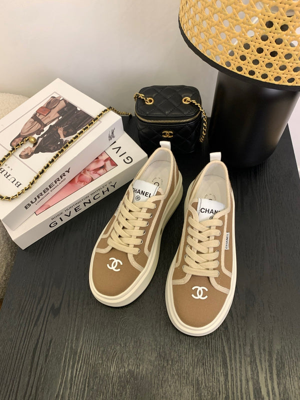 CC25 Sneaker Brown Beige Canvas 288785