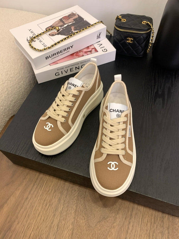 CC25 Sneaker Brown Beige Canvas 288785