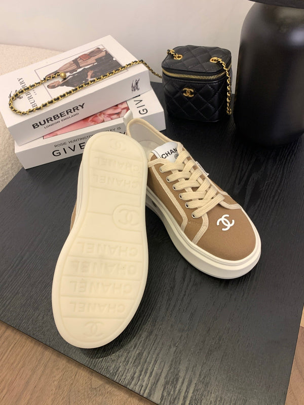 CC25 Sneaker Brown Beige Canvas 288785