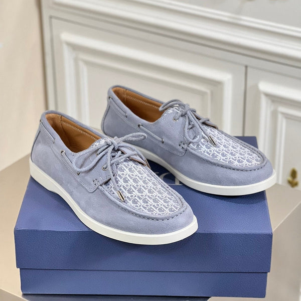 CD GRANVILLE BOAT SHOE STONE SUEDE