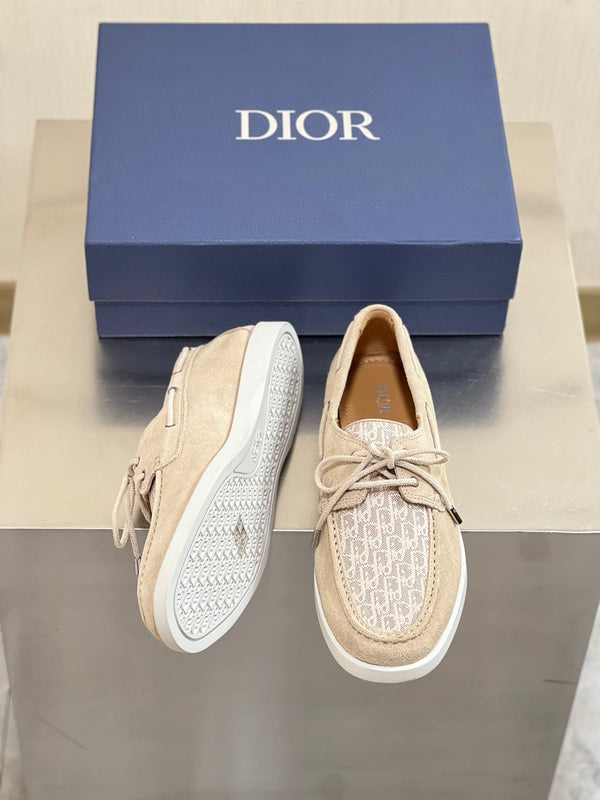 CD GRANVILLE BOAT SHOE TAN SUEDE