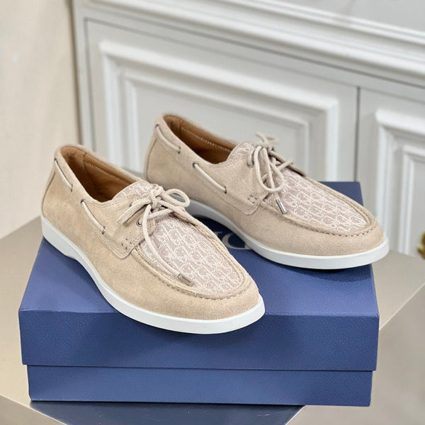 CD GRANVILLE BOAT SHOE TAN SUEDE