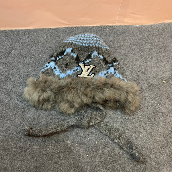 KNITTED WOOL HAT COLORFUL 436582