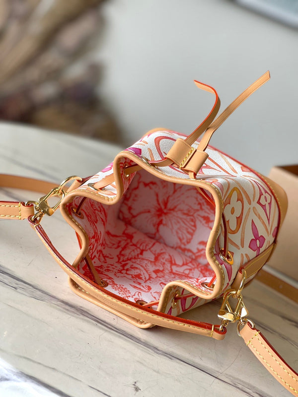 NANO NOÉ 16 IN TELA MONOGRAMMA CORALLO