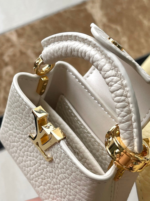 CAPUCINES BB 26 IN TAURILLON GIALLO BANANA