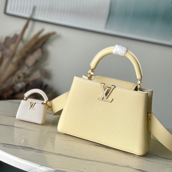 CAPUCINES BB 26 IN TAURILLON GIALLO BANANA