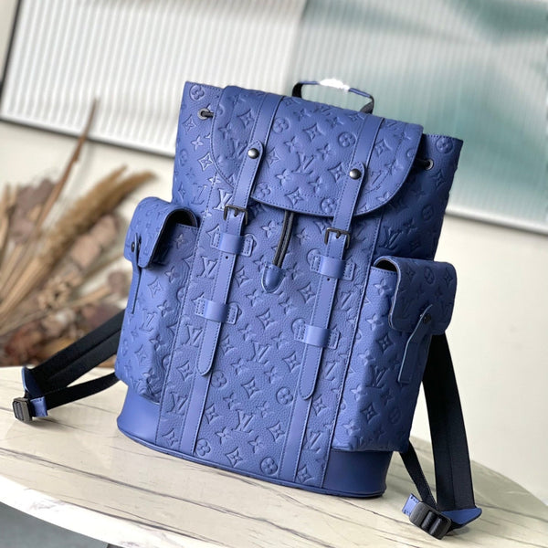 CHRISTOPHER MM 44 IN TAURILLON BLU ZAFFIRO