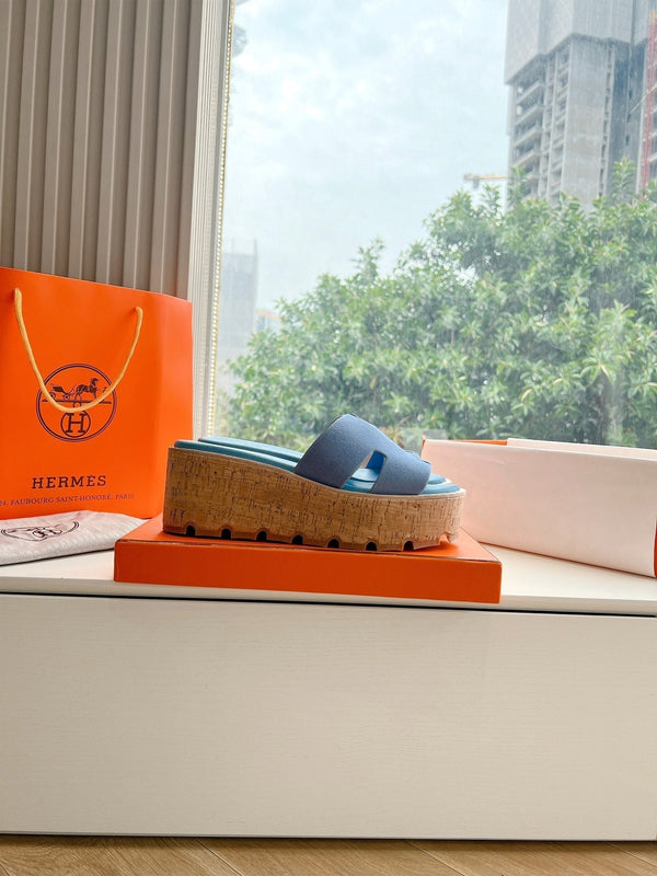 SANDALO EZE 65 CAMOSCIO AZZURRO