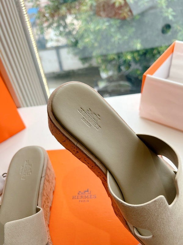 SANDALO EZE 65 CREMA CAMOSCIO