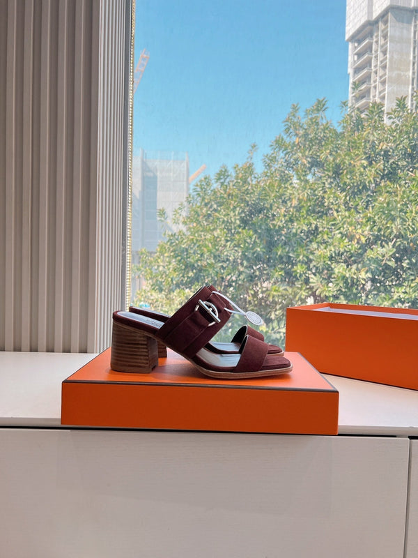 HM Kute 60 Sandal Deep Brown Cowhide 202826