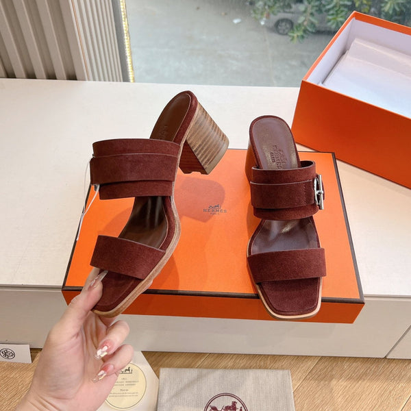 HM Kute 60 Sandal Deep Brown Cowhide 202826